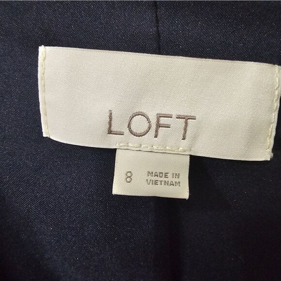 Loft  blue blazer with elbow patches size 8 excellent condition - Picture 5 of 5